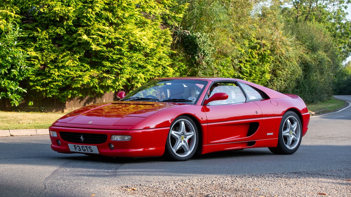 Classic red Ferrari